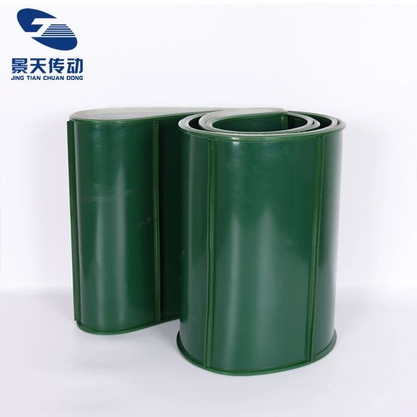 pvc conveyor belt with guide