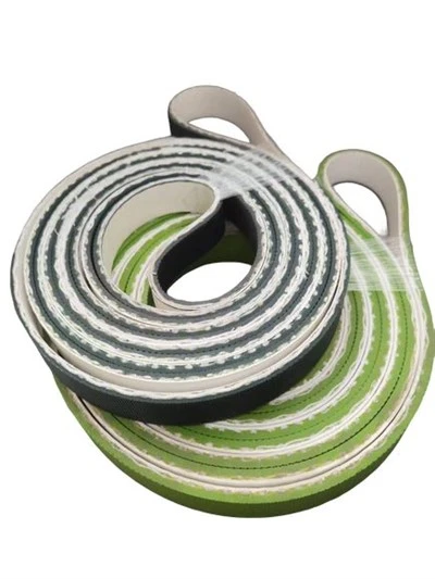 Cureaua converyot din PVC verde de 5 mm
